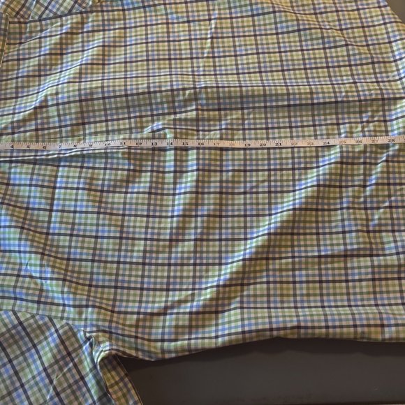 Nordstrom Wrinkle Free Traditional Fit Short Sleeve Button Up Men's XL - Picture 4 of 5